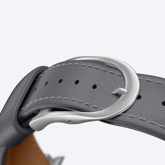 AmazingThing Class Band Leather Strap for Apple Watch 45 / 46 / 49 mm - Gray - Accessories - Smartwatches & Accessories - Techbox