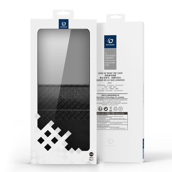 Dux Ducis Bril Case for Samsung Galaxy Z Flip 7 - Black | Techbox