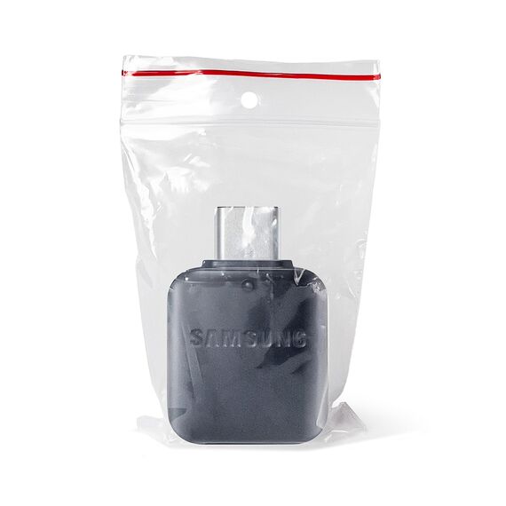 Samsung EE-UN930 USB-A to USB-C OTG Adapter (Bulk - Replacement Packaging) - Black