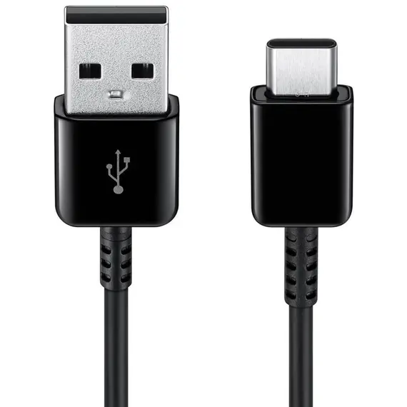 Samsung EP-DR140ABE USB-A - USB-C Cable 0.8m (Bulk - Replacement Packaging) - Black - Cables & Adapters - Cables & Accessories - Techbox