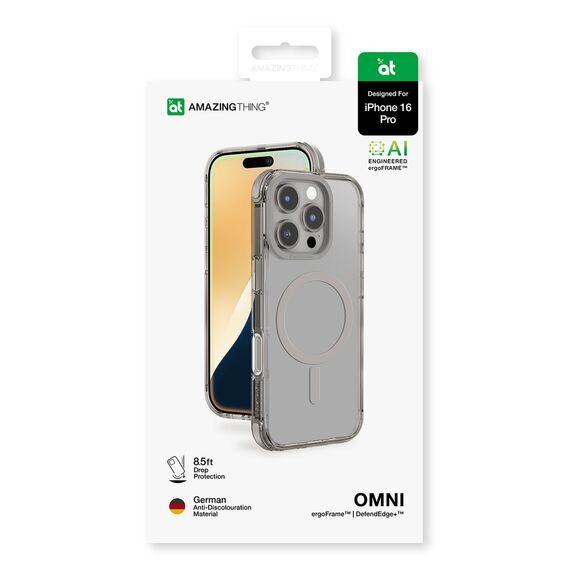 AmazingThing Omni Mag Case for iPhone 16 Pro - Gray | Techbox
