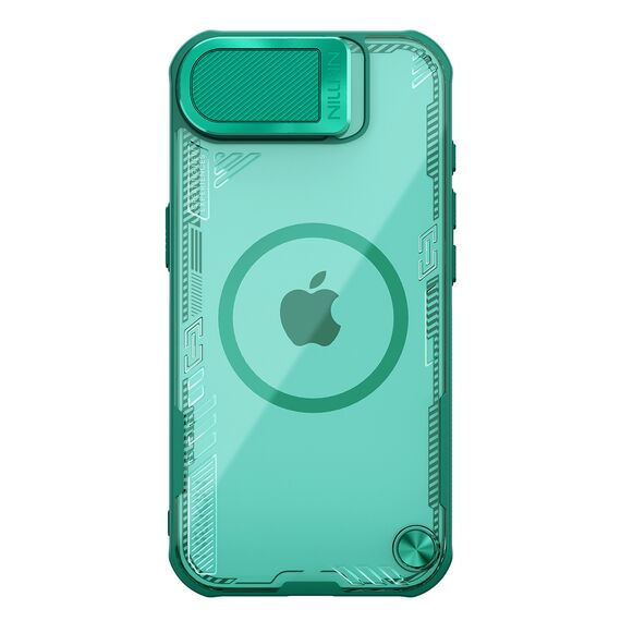 Nillkin Iceblade Prop Magnetic Case with Camera Cover and Stand for iPhone 16e - Green | Techbox