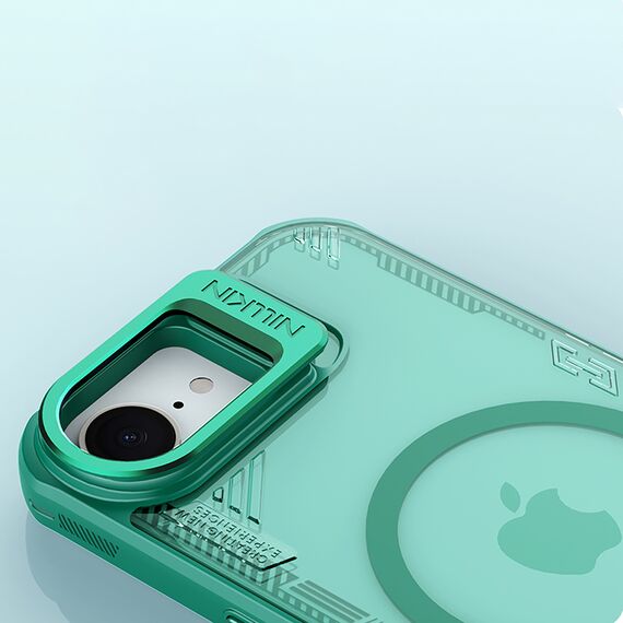 Nillkin Iceblade Prop Magnetic Case with Stand for iPhone 16e - Green | Techbox
