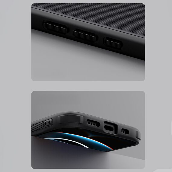 Nillkin Super Frosted Shield Pro Magnetic Case for iPhone 16e - Black | Techbox