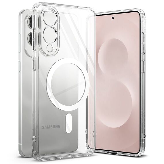 Ringke Fusion Magnetic MagSafe Case for Samsung Galaxy S25 Edge - Clear - Samsung Cases - Cases - Techbox