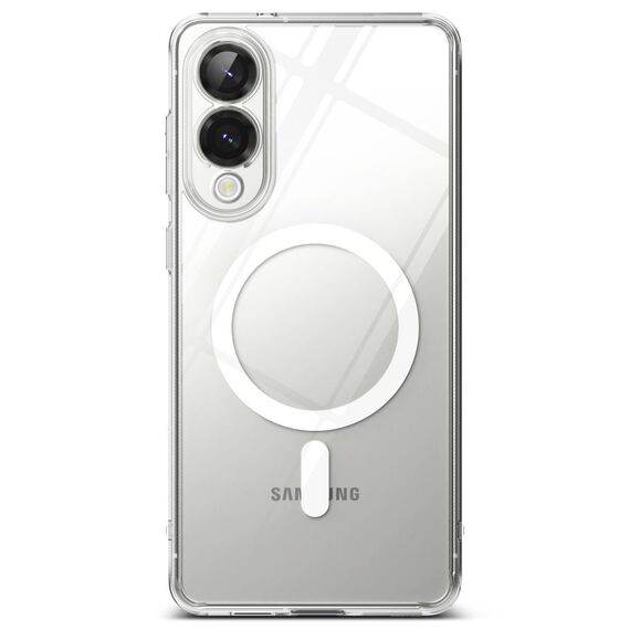 Ringke Fusion Magnetic MagSafe Case for Samsung Galaxy S25 Edge - Clear - Samsung Cases - Cases - Techbox