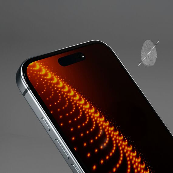 SBS tempered glass with D3O technology with applicator for iPhone 16 Pro | Techbox
