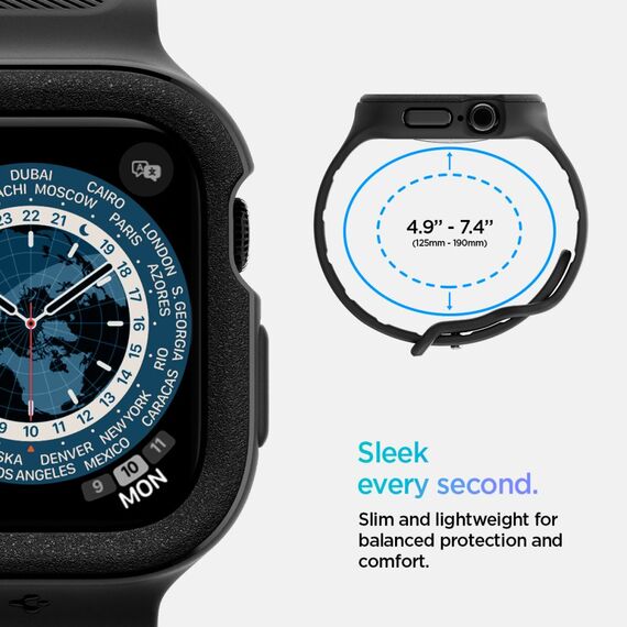 Spigen Vault Pro Strap for Apple Watch 42mm - Matte Black | Techbox