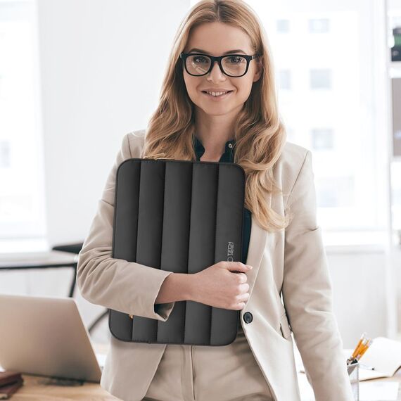 Tech-Protett Fluffy Laptop Bag 13-14 - Black | Techbox