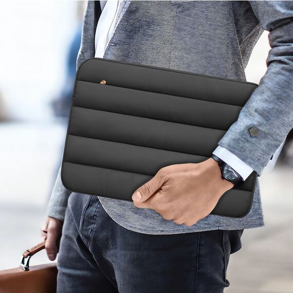 Tech-Protett Fluffy Laptop Bag 13-14 - Black | Techbox