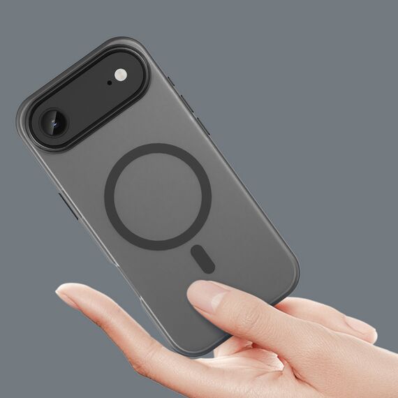 Magnetic Abrasive iPhone 17 Air Case Compatible with MagSafe - Matte Black - Apple Cases - Cases - Techbox