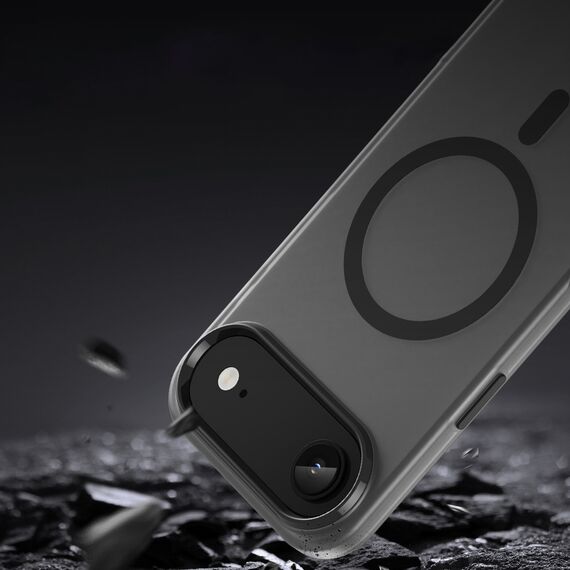 Magnetic Abrasive iPhone 17 Air Case Compatible with MagSafe - Matte Black - Apple Cases - Cases - Techbox