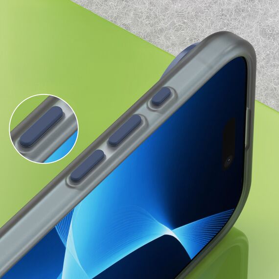 Magnetic Abrasive iPhone 17 Air Case Compatible with MagSafe - Matte Blue - Apple Cases - Cases - Techbox