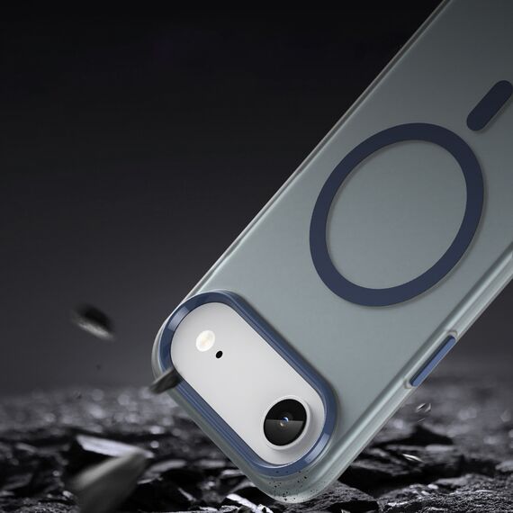 Magnetic Abrasive iPhone 17 Air Case Compatible with MagSafe - Matte Blue - Apple Cases - Cases - Techbox