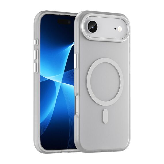 Magnetic Abrasive iPhone 17 Air Case Compatible with MagSafe - Matte White - Apple Cases - Cases - Techbox