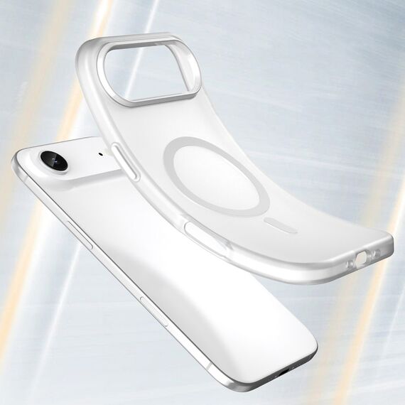 Magnetic Abrasive iPhone 17 Air Case Compatible with MagSafe - Matte White - Apple Cases - Cases - Techbox