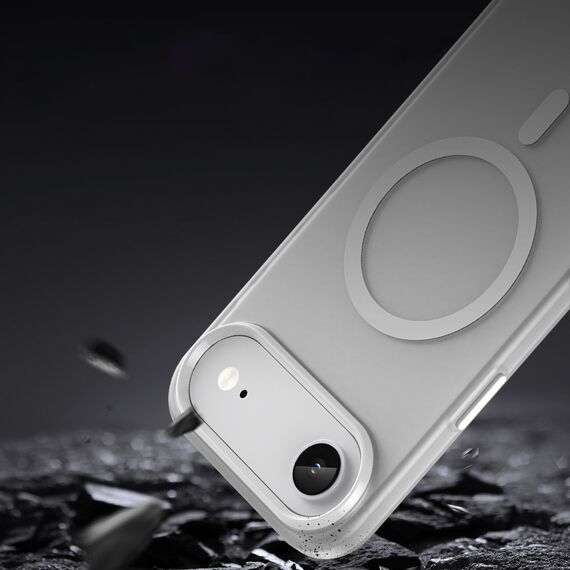Magnetic Abrasive iPhone 17 Air Case Compatible with MagSafe - Matte White - Apple Cases - Cases - Techbox