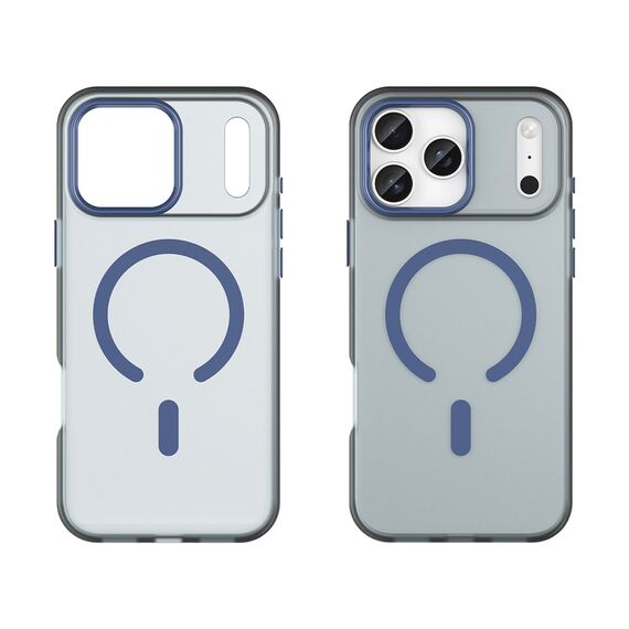 Magnetic Abrasive iPhone 17 Pro Max Case Compatible with MagSafe - Matte Blue - Apple Cases - Cases - Techbox