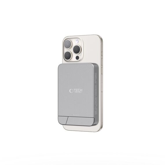 Powerbank Tech-Protect PB14 LifeMag MagSafe 10000 mAh - gray - Powerbanks - Smartphone Chargers - Techbox