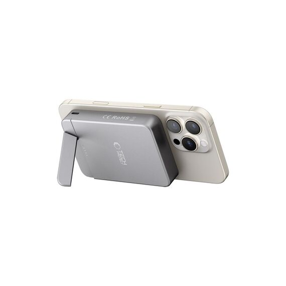 Powerbank Tech-Protect PB14 LifeMag MagSafe 10000 mAh - gray - Powerbanks - Smartphone Chargers - Techbox