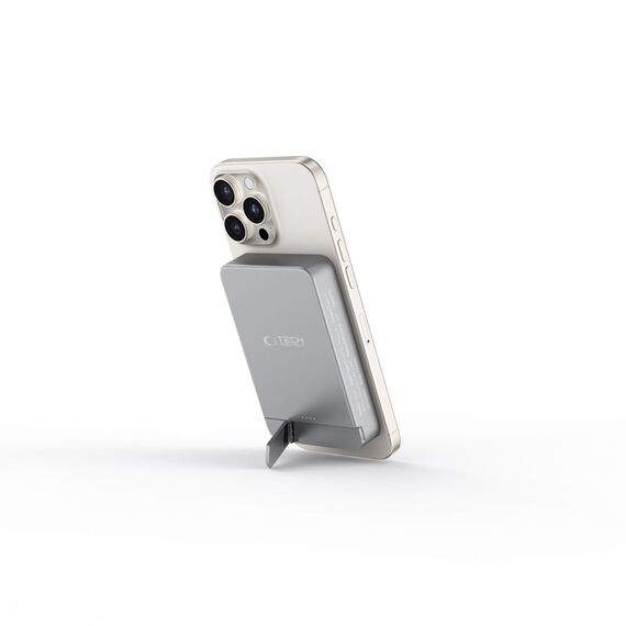 Powerbank Tech-Protect PB14 LifeMag MagSafe 10000 mAh - gray - Powerbanks - Smartphone Chargers - Techbox