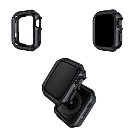Soft Strong Watch Case for Apple Watch 45 mm (Series 7/8/9) - black | Techbox