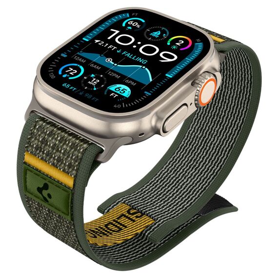 Spigen Athlex Air Strap for Apple Watch 44 / 45 / 46 / 49 mm - Green | Techbox