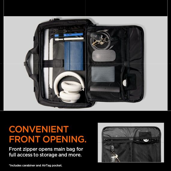 Spigen KD300 Laptop Bag - Black | Techbox