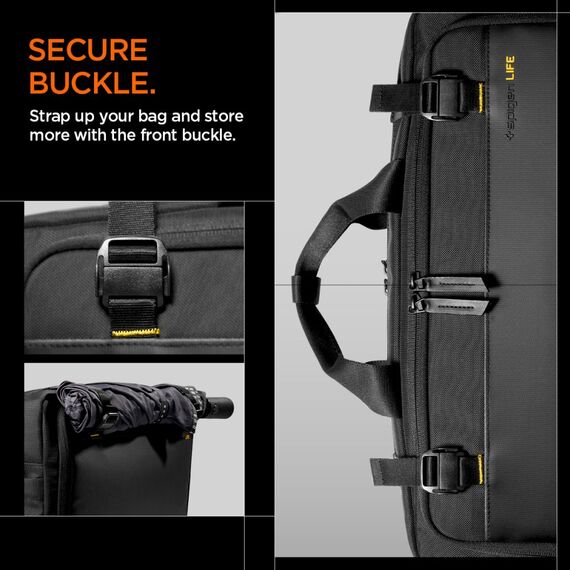 Spigen KD300 Laptop Bag - Black | Techbox