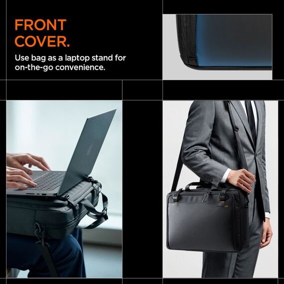 Spigen KD300 Laptop Bag - Black | Techbox