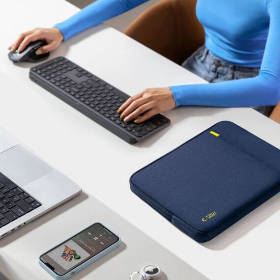 Tech-Protect Defender Laptop Bag 15-16 - Navy Blue | Techbox