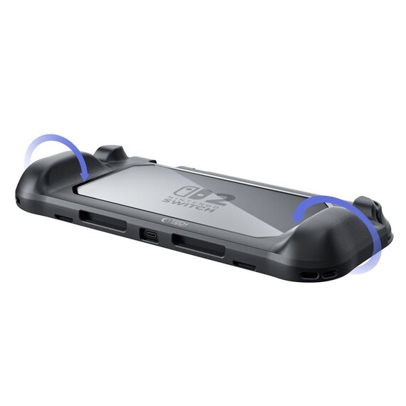 Tech-Protect MagMat Case for Nintendo Switch 2 - Black and Transparent | Techbox
