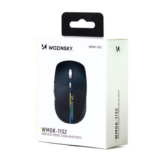 Wozinsky WMGK-1134 Ergonomic Wireless Mouse - Black | Techbox