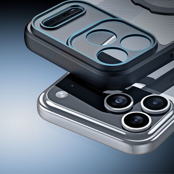 Dux Ducis Aimo Mag Case with Magnetic Ring and Stand for iPhone 17 Pro – Black | Techbox