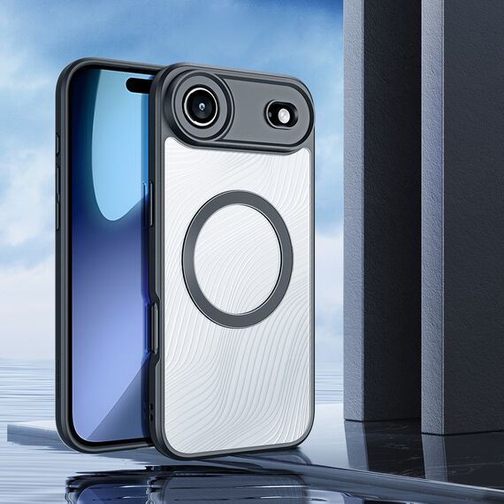 Dux Ducis Aimo Mag Case with Magnetic Ring for iPhone 17 Air – Black | Techbox