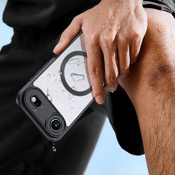 Dux Ducis Aimo Mag Case with Magnetic Ring for iPhone 17 Air – Black | Techbox