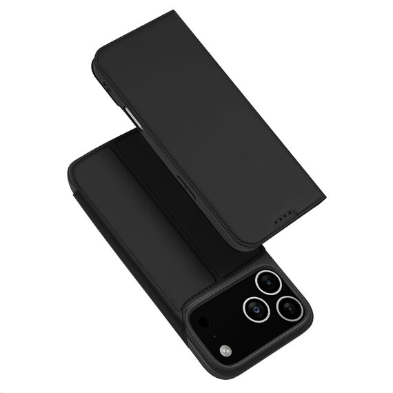 Dux Ducis Skin Pro Case for iPhone 17 Pro Max with Flip and Card Slot - Black | Techbox