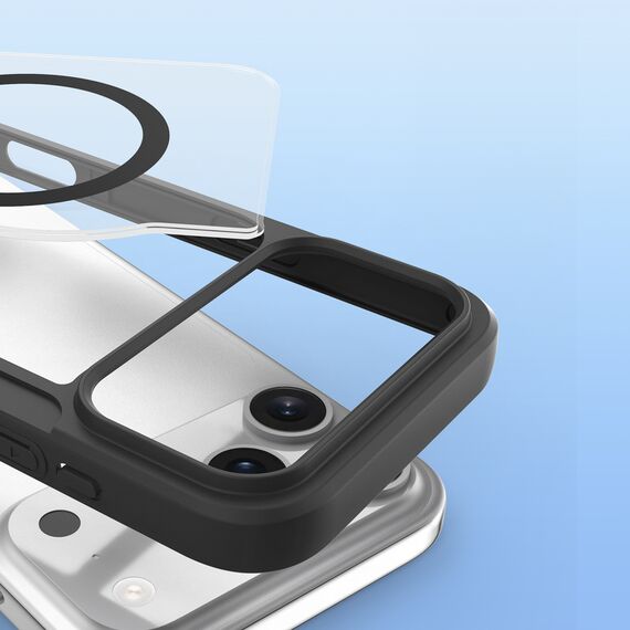 Dux Ducis Skin X Pro Case for iPhone 17 Pro Max with Wallet, MagSafe Compatible - Black | Techbox