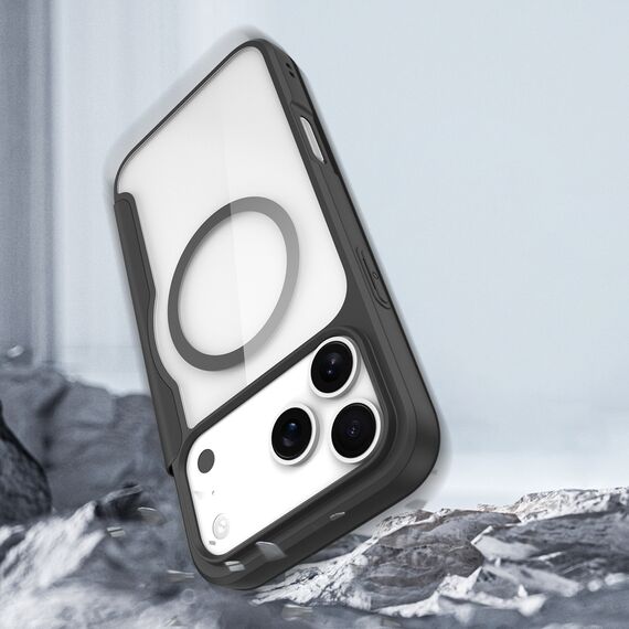Dux Ducis Skin X Pro Case for iPhone 17 Pro with Wallet, MagSafe Compatible - Black - Apple Cases - Cases - Techbox