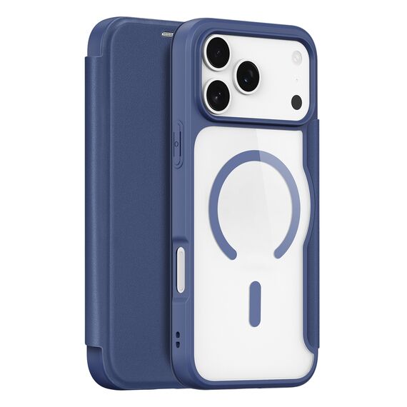 Dux Ducis Skin X Pro iPhone 17 Pro Case with Wallet, MagSafe Compatible - Blue | Techbox