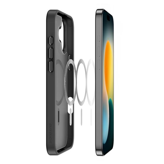 Dux Ducis Yind iPhone 17 Case Compatible with MagSafe - Black | Techbox