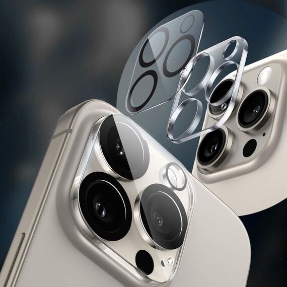Tech-Protect Cam Fit+ Camera Cover for iPhone 14 / 14 Plus / 15 / 15 Plus - Clear | Techbox