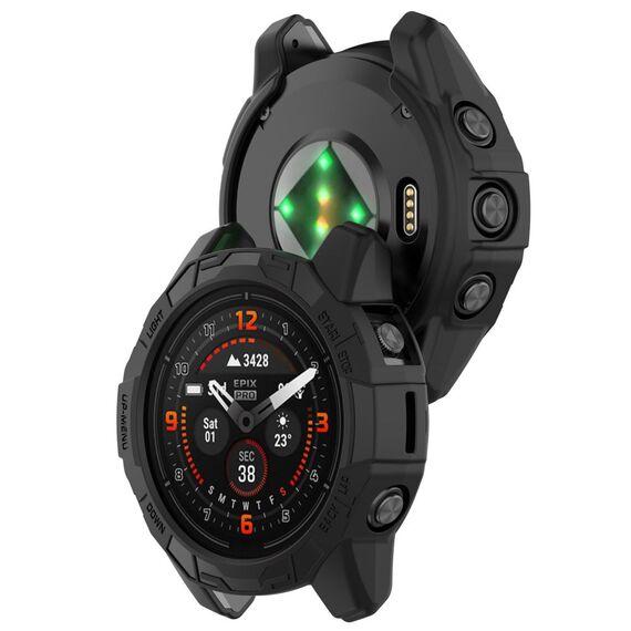 Tech-Protect Defense Air Case for Garmin Fenix 7X / 7X Pro - Black - Uncategorized Cases (2) - Cases - Techbox