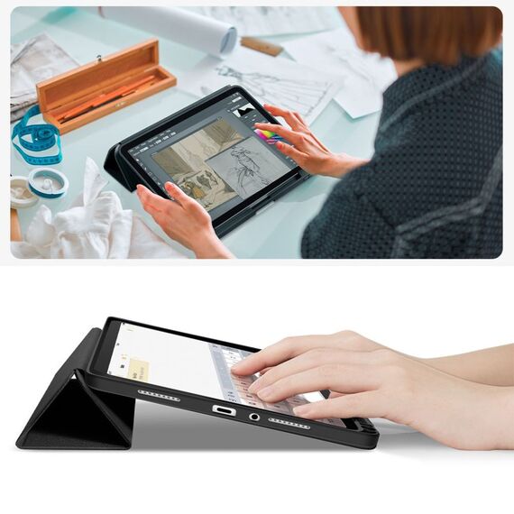 Tech-Protect SC Pen Case for Xiaomi Redmi Pad 2 11.0 - Black - Tablet Accessories - Tablet PC & Accessories - Techbox
