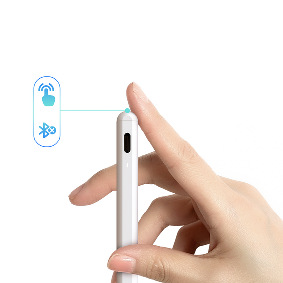 Wozinsky WRA-08 Stylus for iPad USB-C Fast Charging - White | Techbox