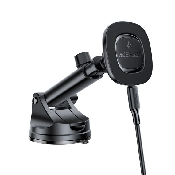 Acefast D47 Magnetic Dashboard Mount with Wireless Charger - Black - Smartphone Holders - Smartphones - Techbox