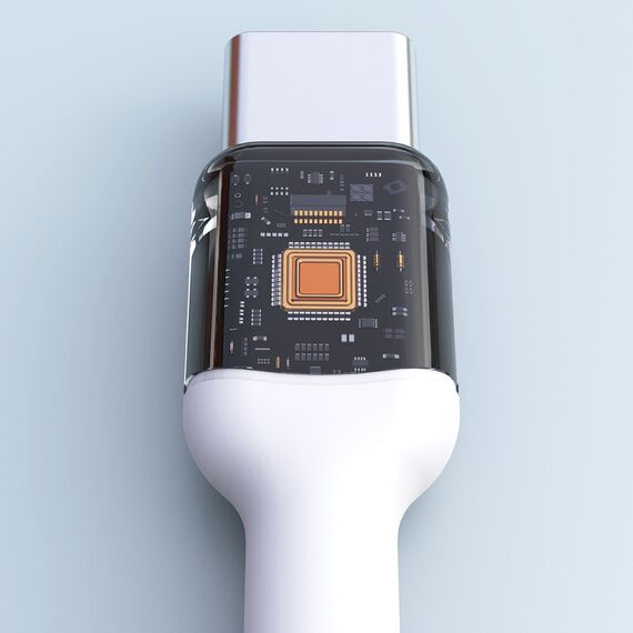 Dudao L9C Max 240W PD USB-C - USB-C 2m Cable - White - Cables & Adapters - Cables & Accessories - Techbox