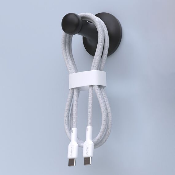 Dudao L9C Max 240W PD USB-C - USB-C 2m Cable - White - Cables & Adapters - Cables & Accessories - Techbox