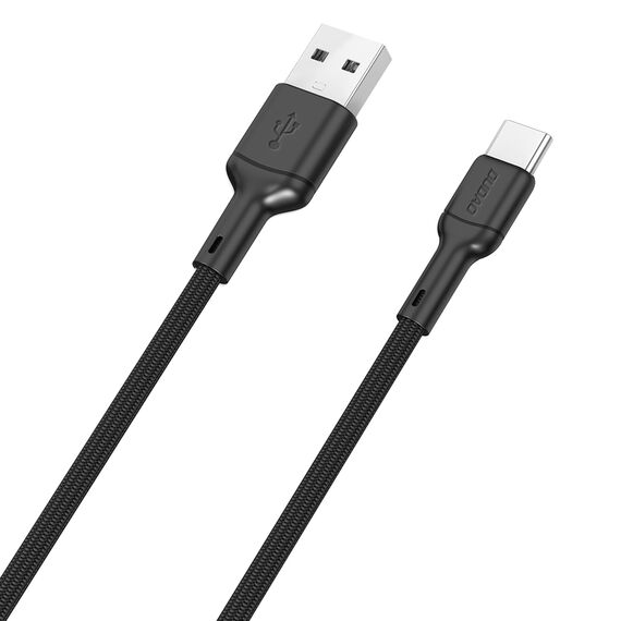 Dudao L9T 5A USB-A - USB-C Cable 1m - Black - Cables & Adapters - Cables & Accessories - Techbox