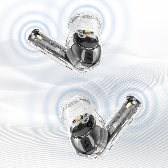 Dudao U21 TWS ANC ENC Bluetooth Wireless Headphones - Black | Techbox